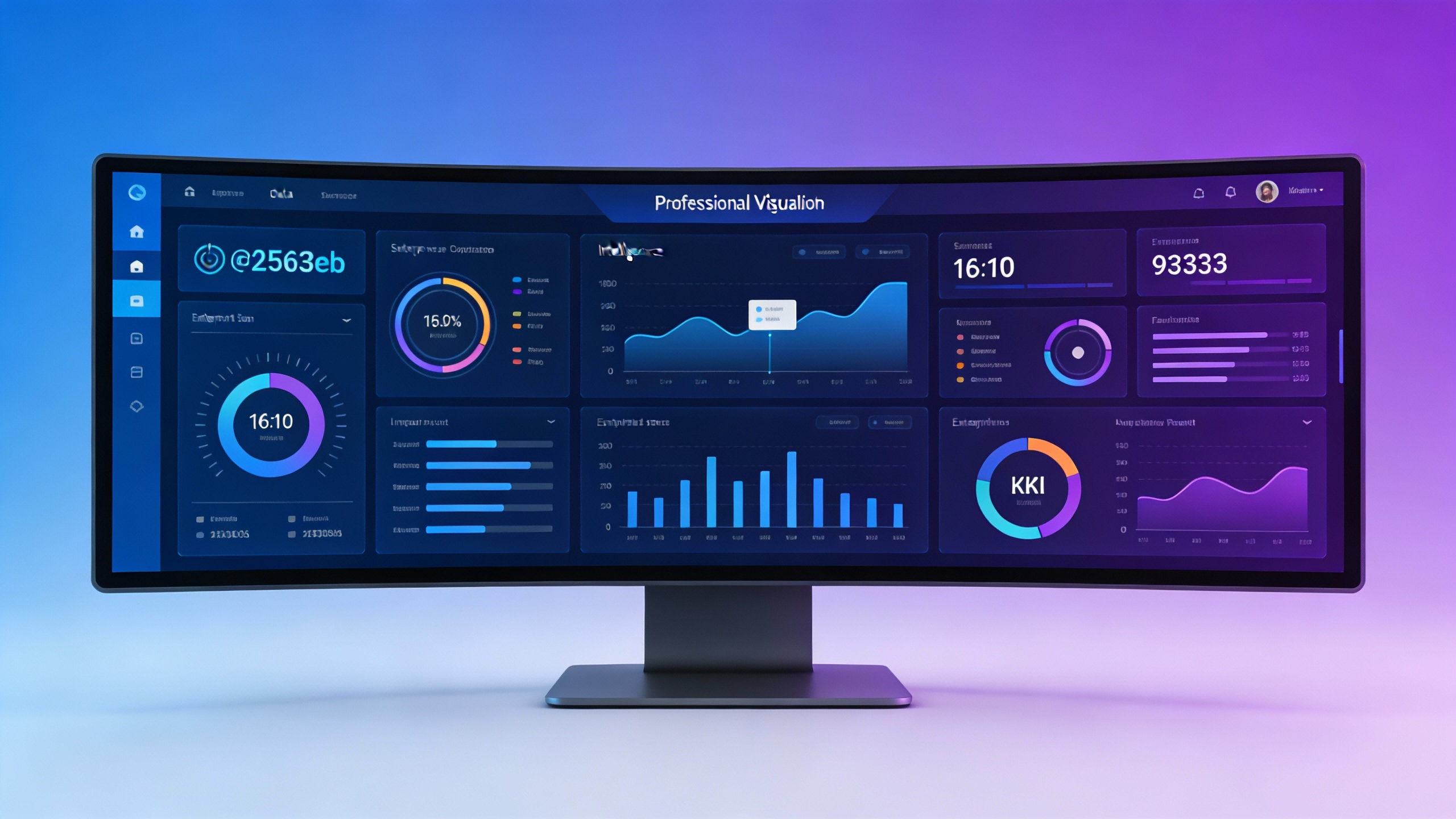 国企数据可视化大屏
